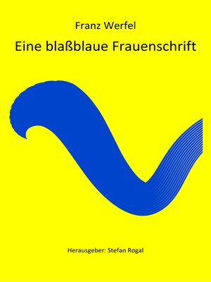 cover image of Eine blaßblaue Frauenschrift